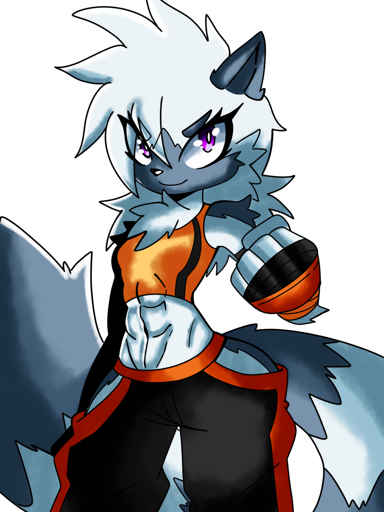 Tangle Werewolf New Tangle Design by JamariDraws on DeviantArt