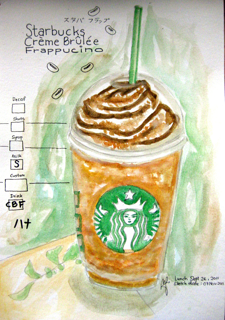 Starbucks Creme Brulee Frappucino