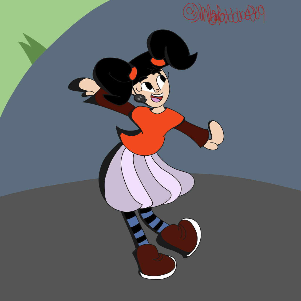Gretchen dancing by mlghardcolt9 on DeviantArt