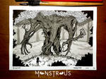 Ent - Monstrous Inktober 2018 by Siwerski