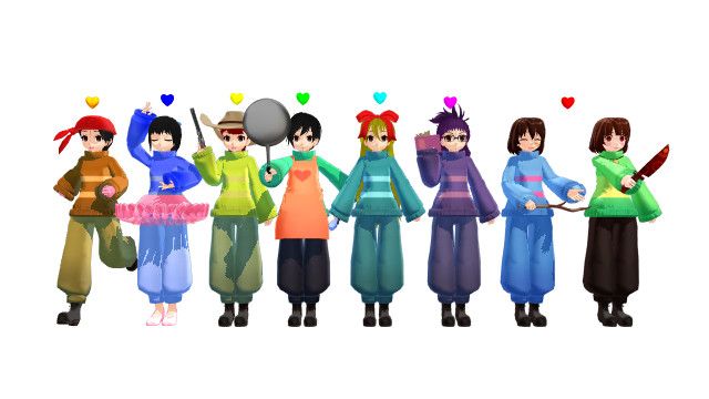 Fallen Humankind Undertale - Fallen Humans by Ysabel-Diane on DeviantArt