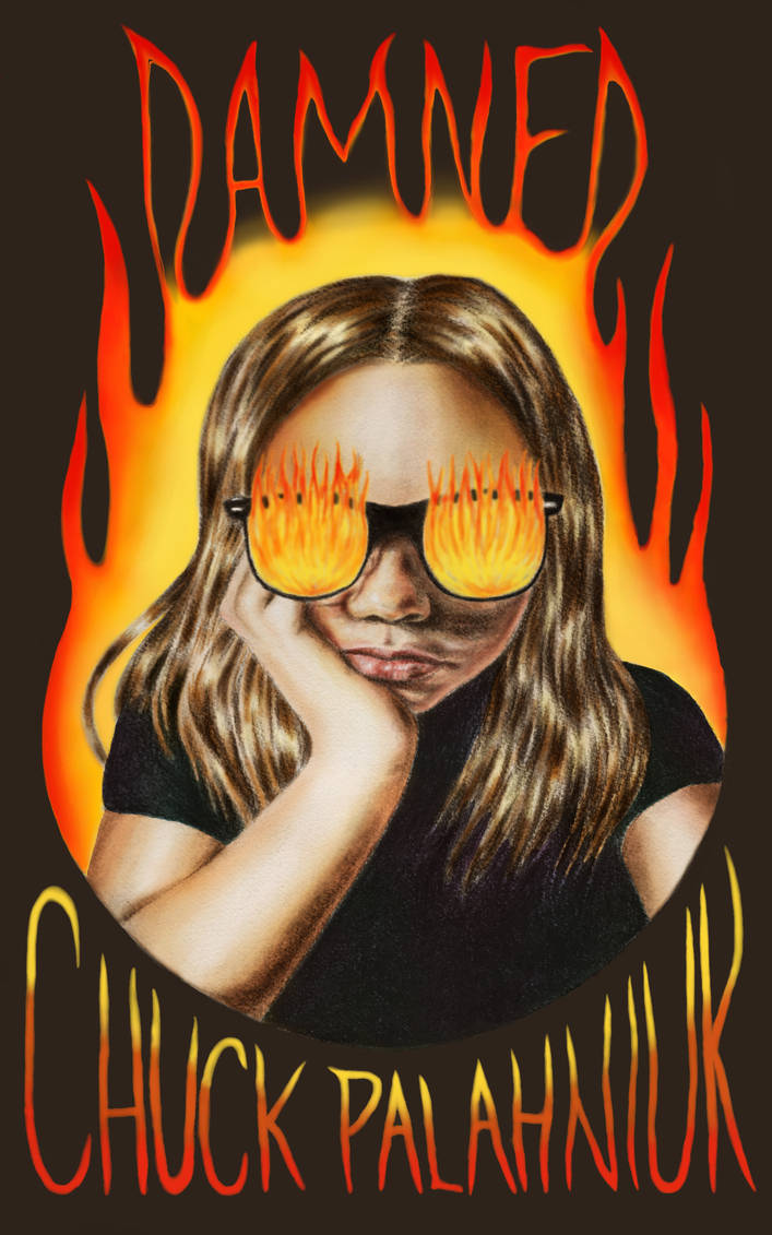 Damned by Chuck Palahniuk book cover by a-chelsea-grin
