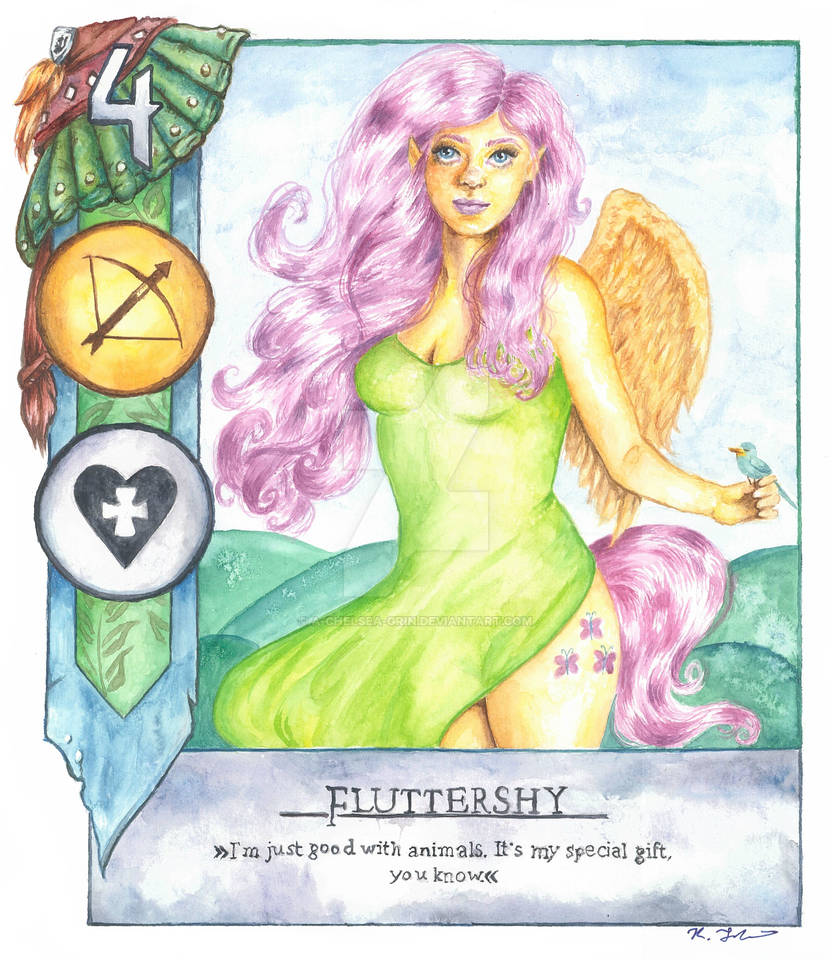 Fluttershy Gwent Card