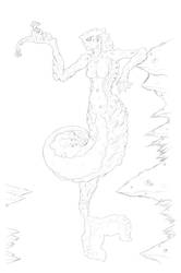 Barnacle Mermaid by Doudren