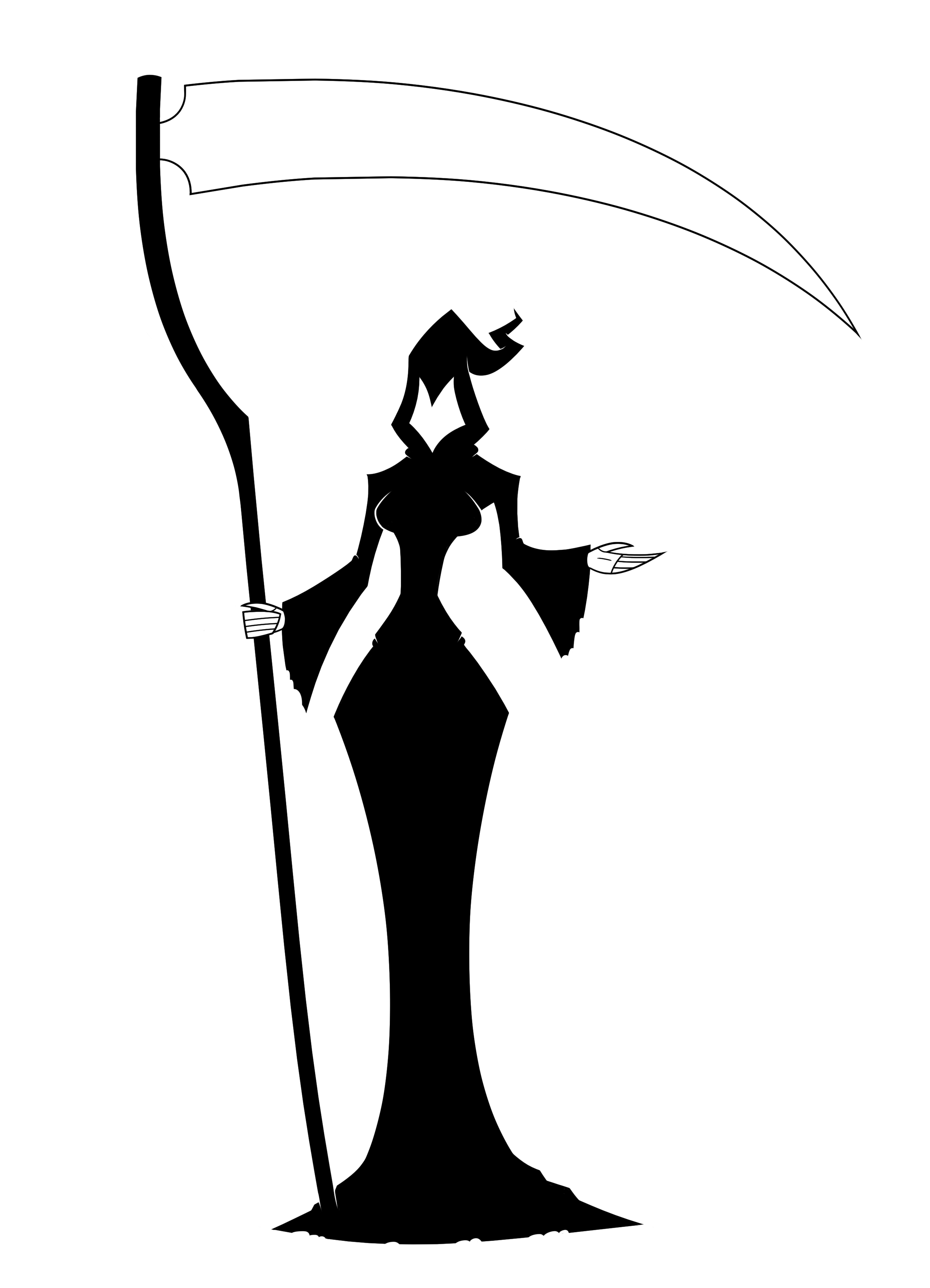 Reaper (Line Art) by Doudren on DeviantArt