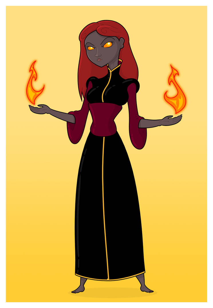 Pyromancer (Updated) by Doudren on DeviantArt