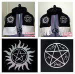 Supernatural Inspired Devil's Trap Scarf by AKawaiiBoutique