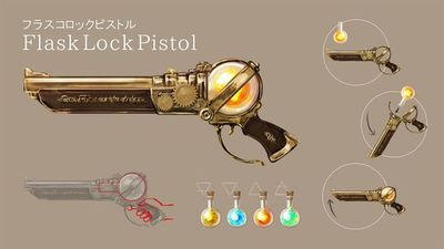 Flask Neck Lock Flask Lock Pistol by Shadowfox7-7 on DeviantArt