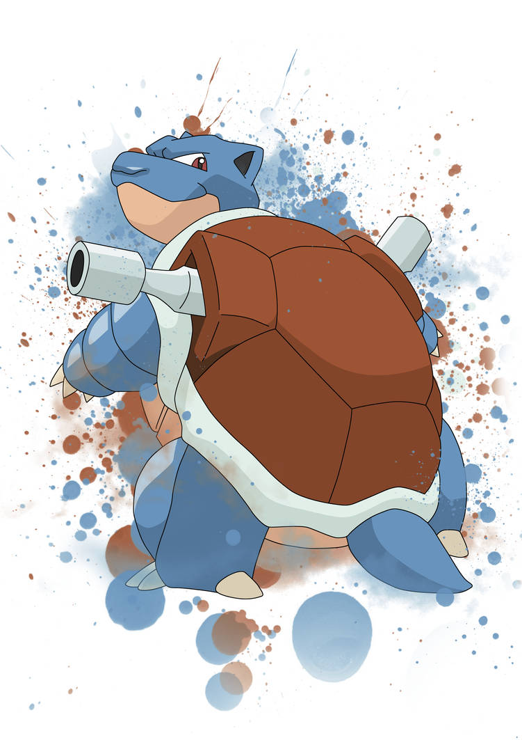 Blastoise by Epicureann on DeviantArt