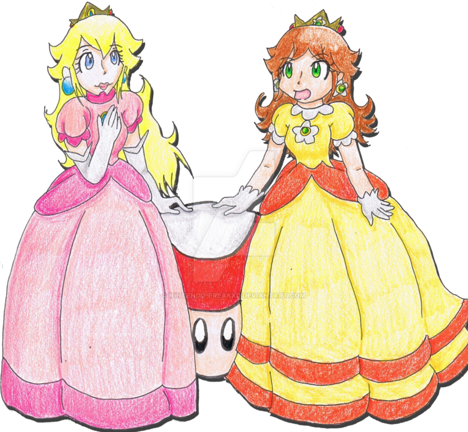 SM Princess Peach And Princess Daisy By Nintendo FreakXD On DeviantArt sm-princess-peach-and-princess-daisy-by-nintendo-freakxd-on-deviantart