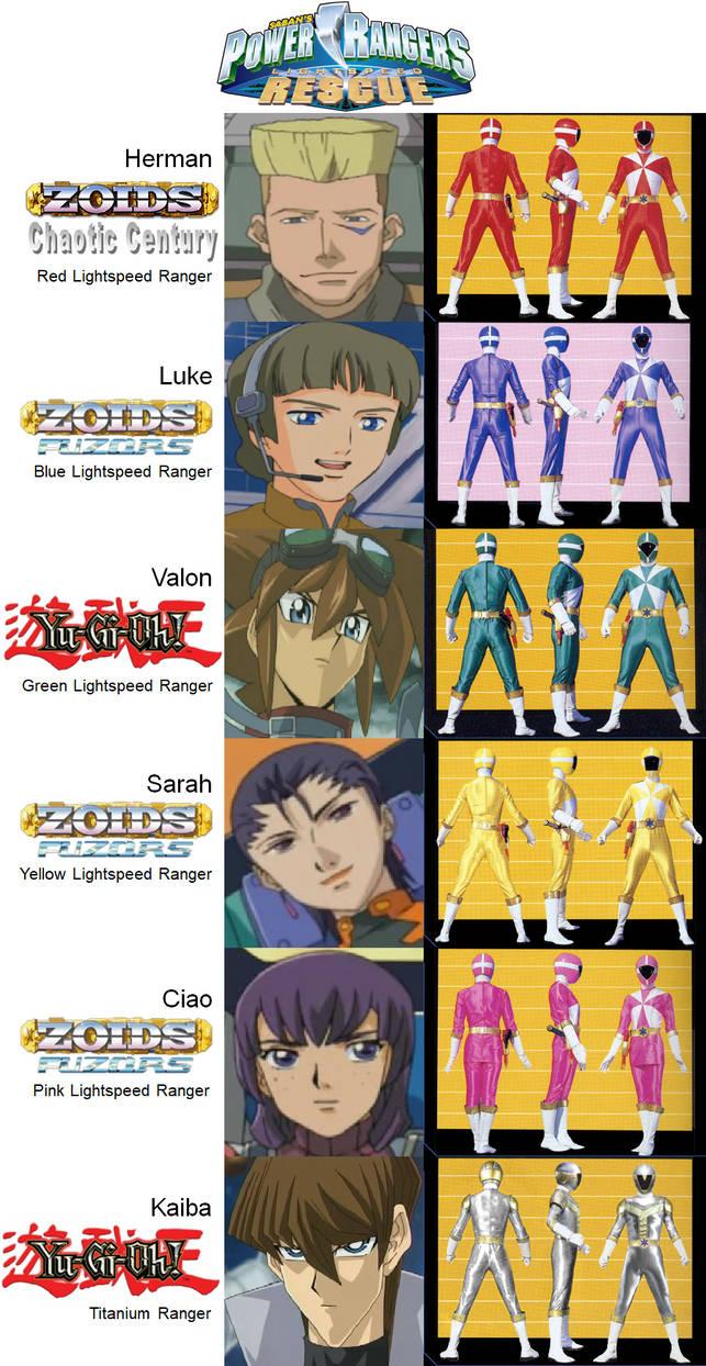 Power Rangers Lightspeed Rescue by alltime23 on DeviantArt