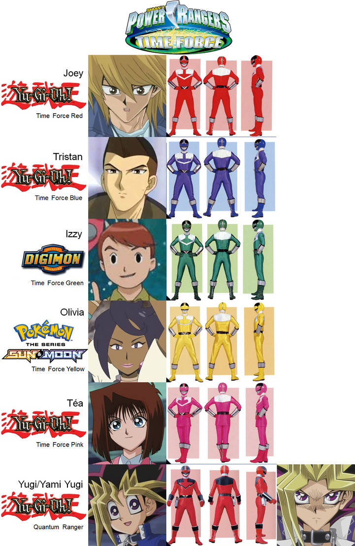 Power Rangers Time Force by alltime23 on DeviantArt
