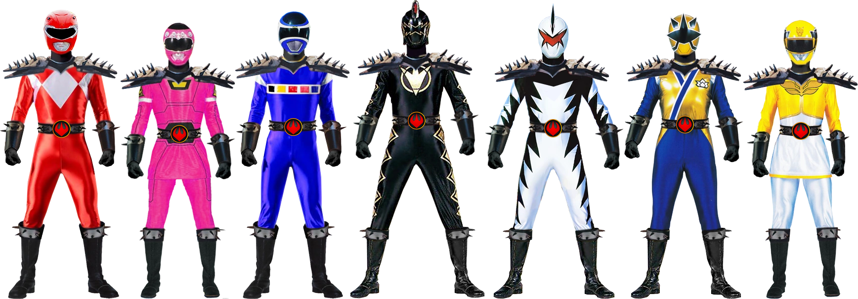 Team Rangers Robot Foot Tech Robo Rangers by alltime23 on DeviantArt