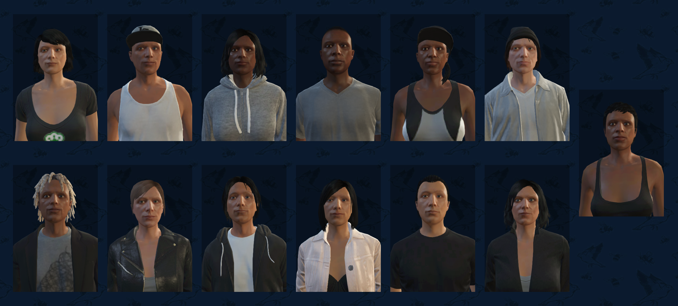 Gta Rp Roster Even More RPCS3 GTA Online Characters by ChrisinLiberty on DeviantArt