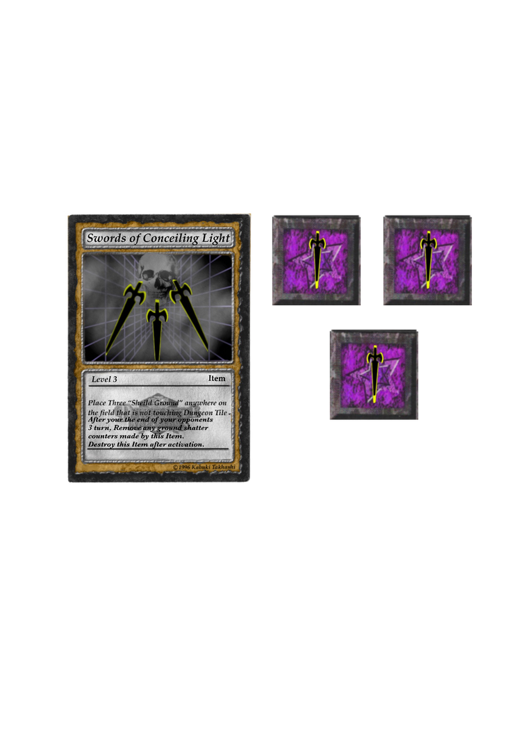 Yugioh DDM card and tokens by BordlineInsane on DeviantArt