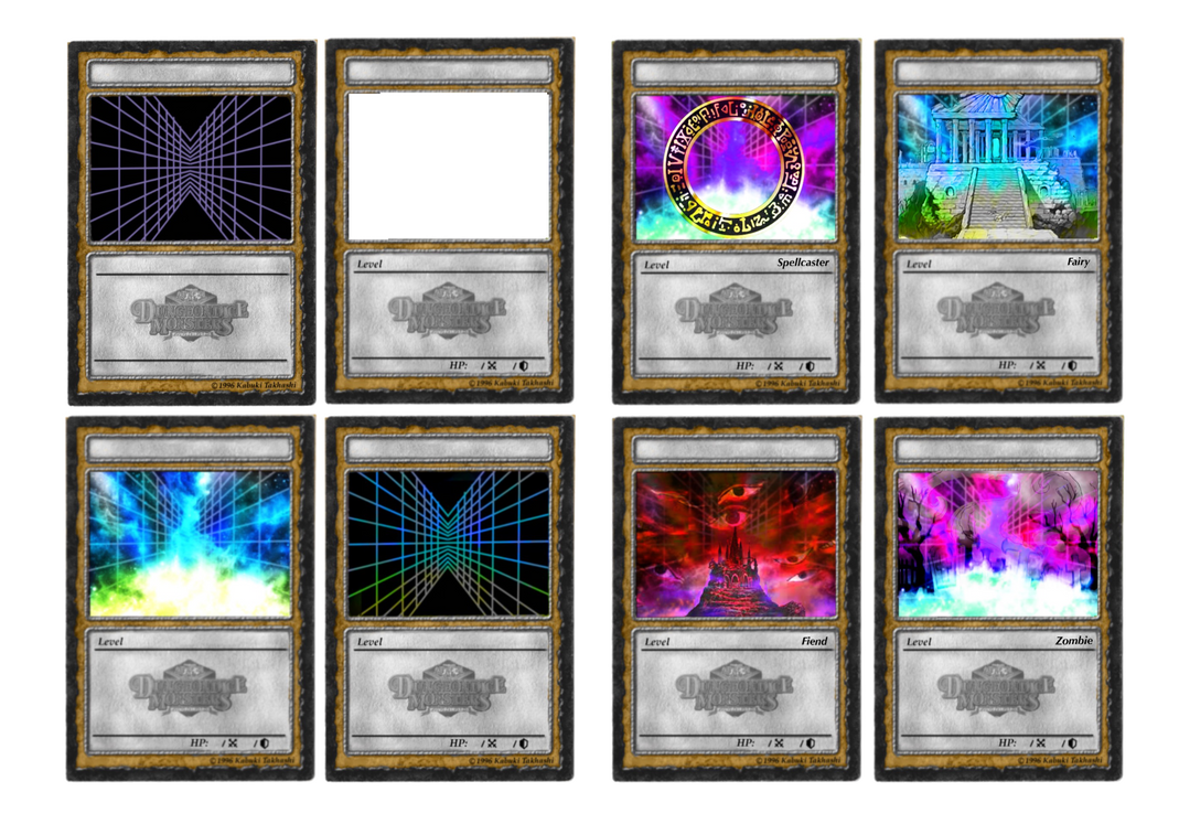 Yugioh DDM card templates by BordlineInsane on DeviantArt