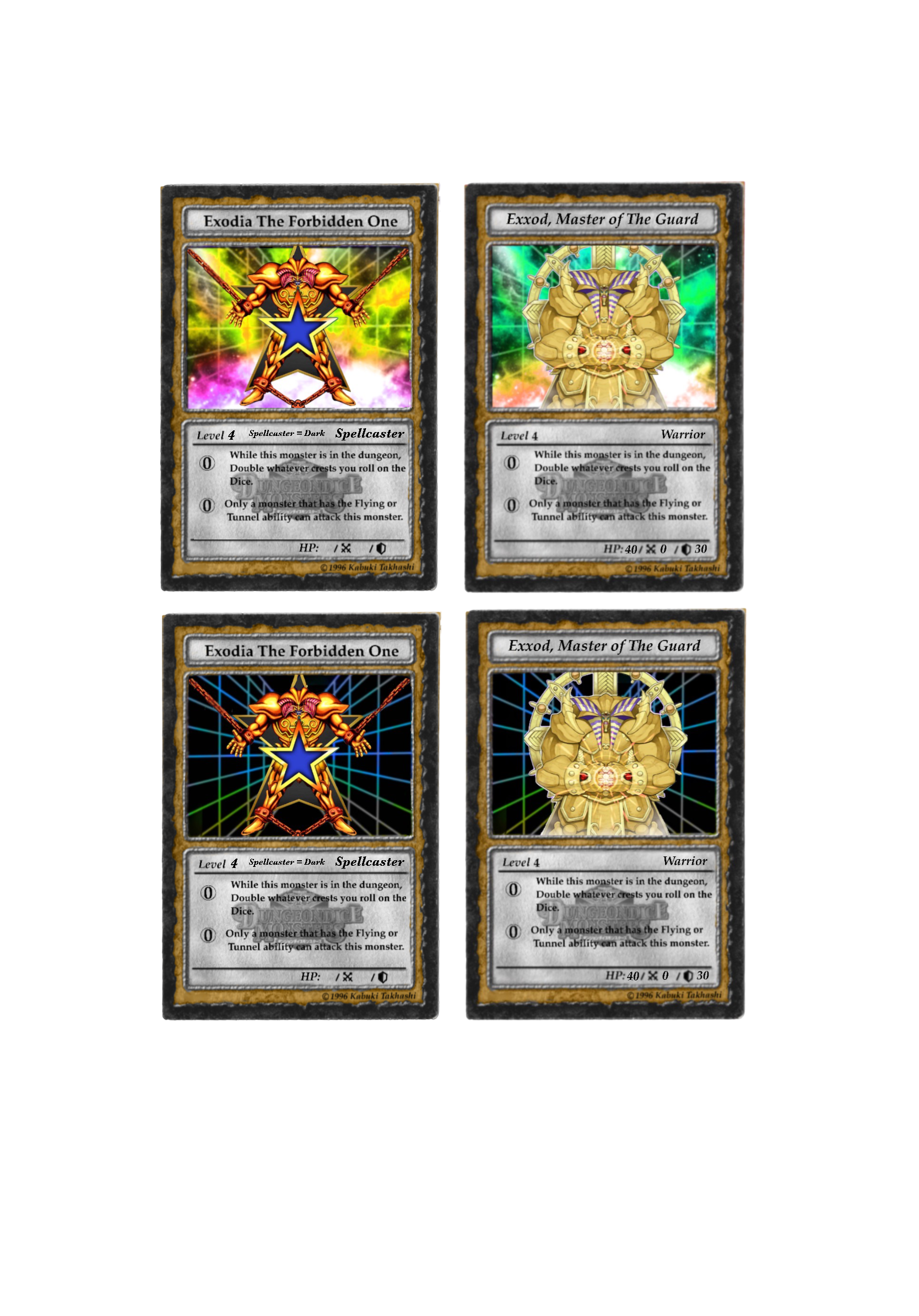 Yugioh DDM cards scraps by BordlineInsane on DeviantArt