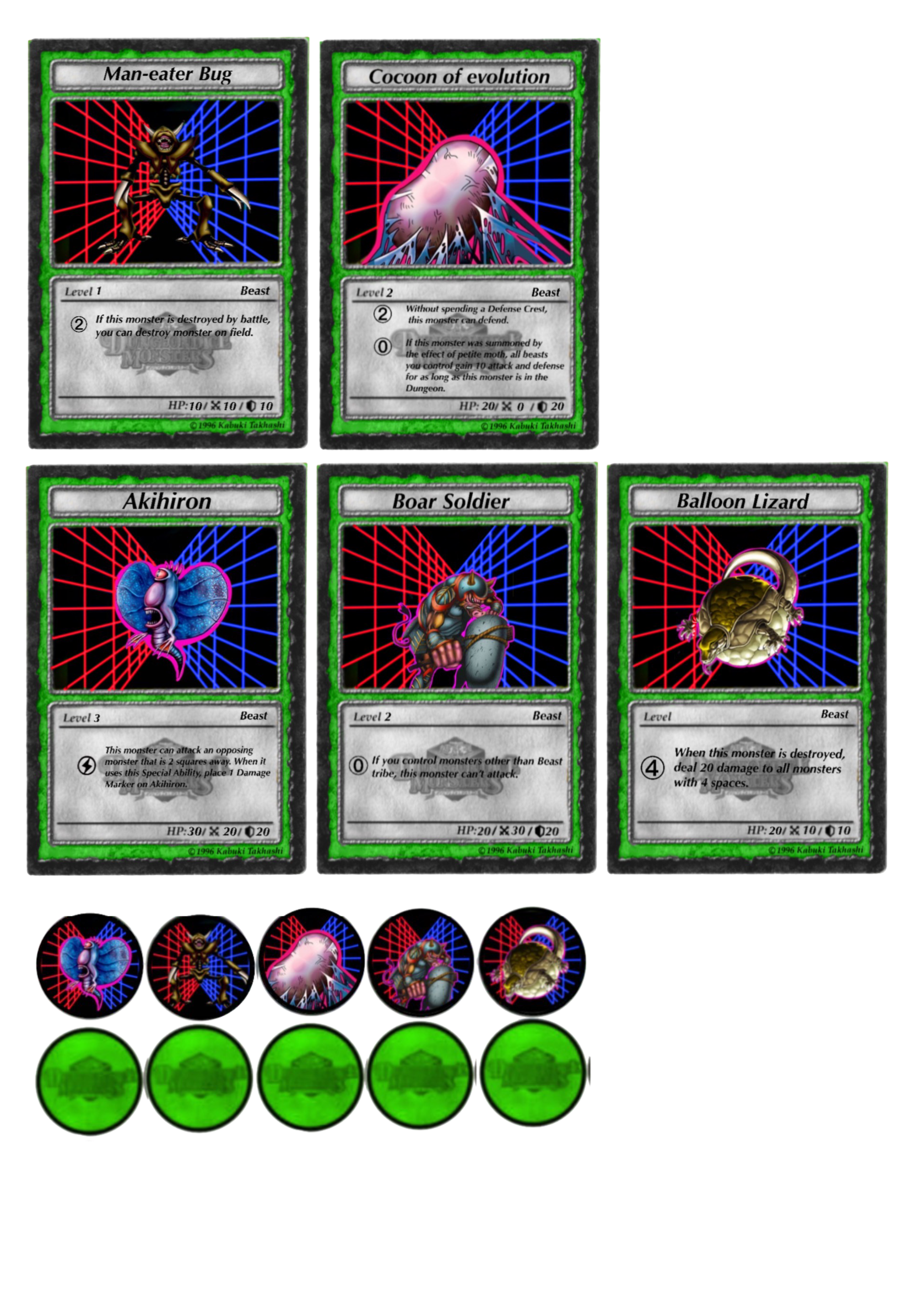 Yugioh DDM cards Beast tribe page 1 by BordlineInsane on DeviantArt