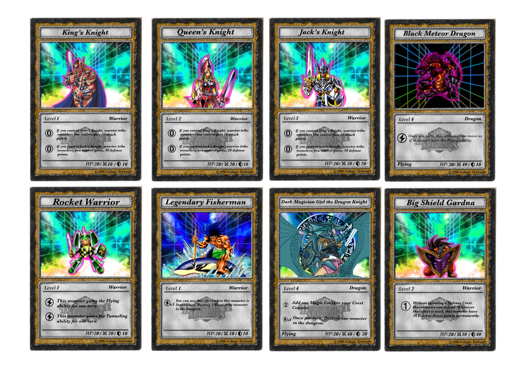 Yugioh DDM cards print ready 7 by BordlineInsane on DeviantArt