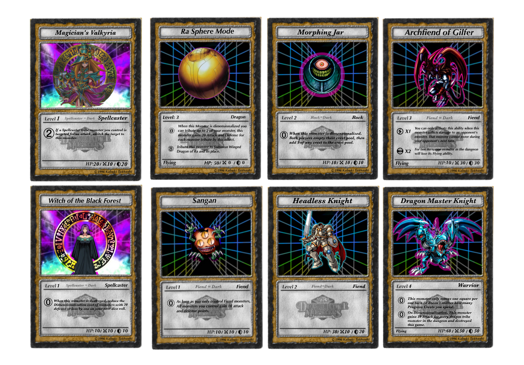 Yugioh DDM print ready 8(fixed) by BordlineInsane on DeviantArt