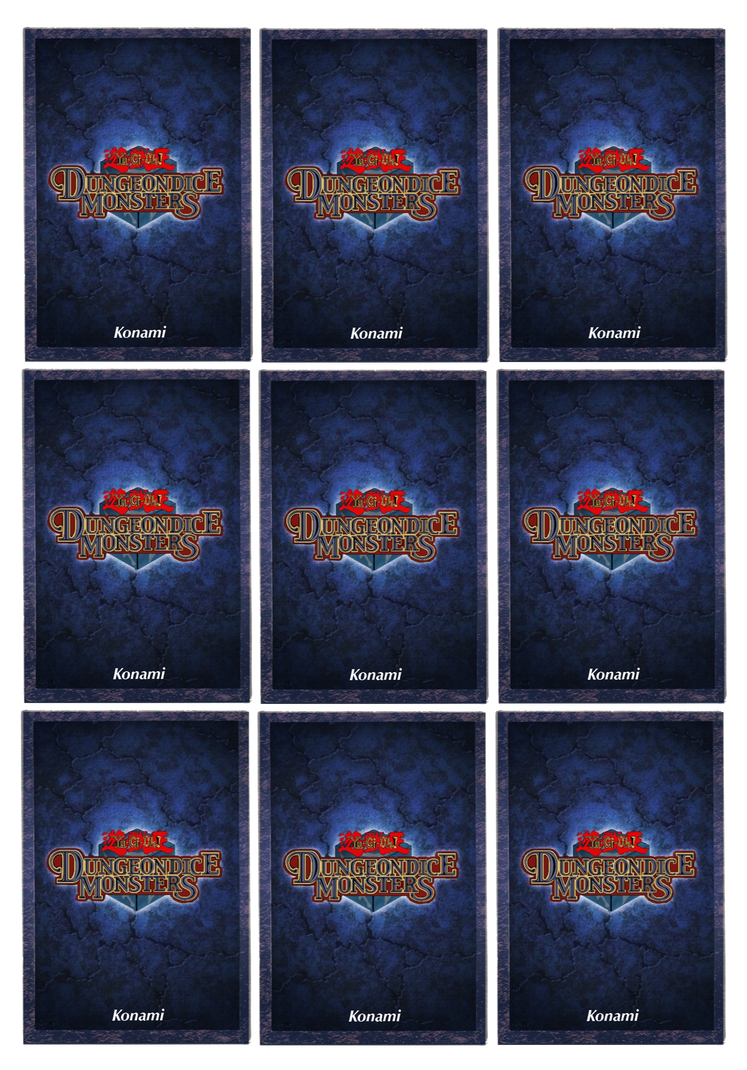 Yugioh DDM card back blue by BordlineInsane on DeviantArt