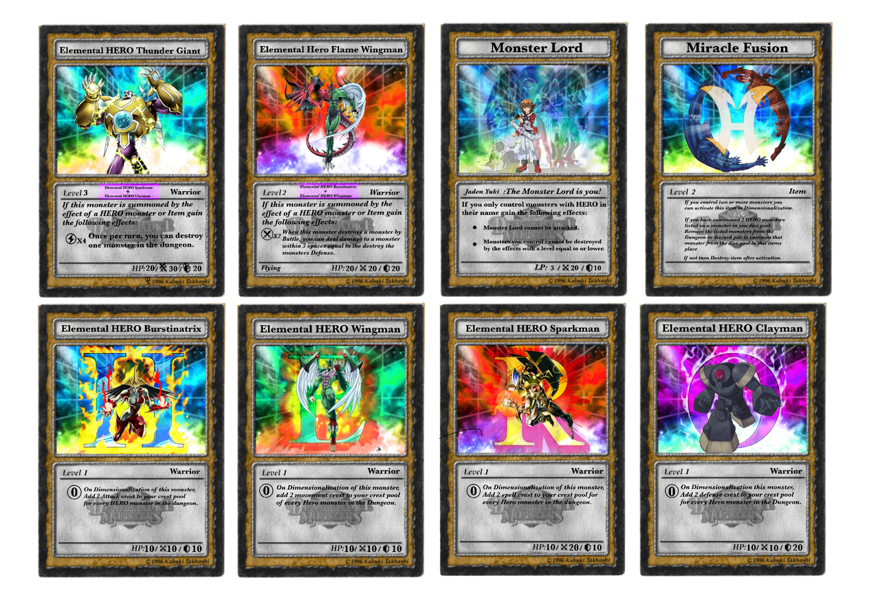Yugioh DDM HERO concept by BordlineInsane on DeviantArt