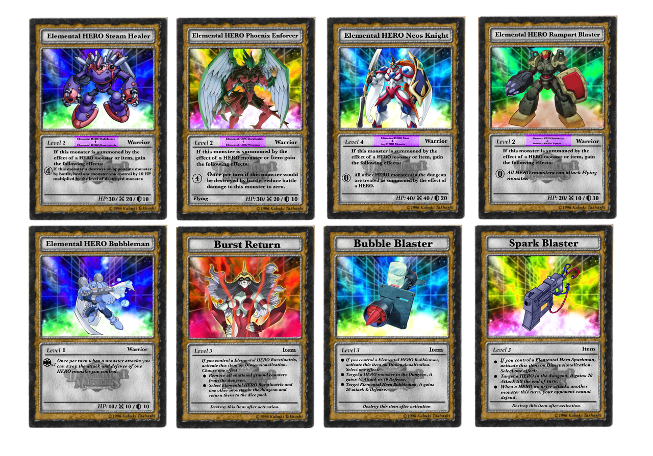 Yugioh DDM HERO concept Page 2 by BordlineInsane on DeviantArt