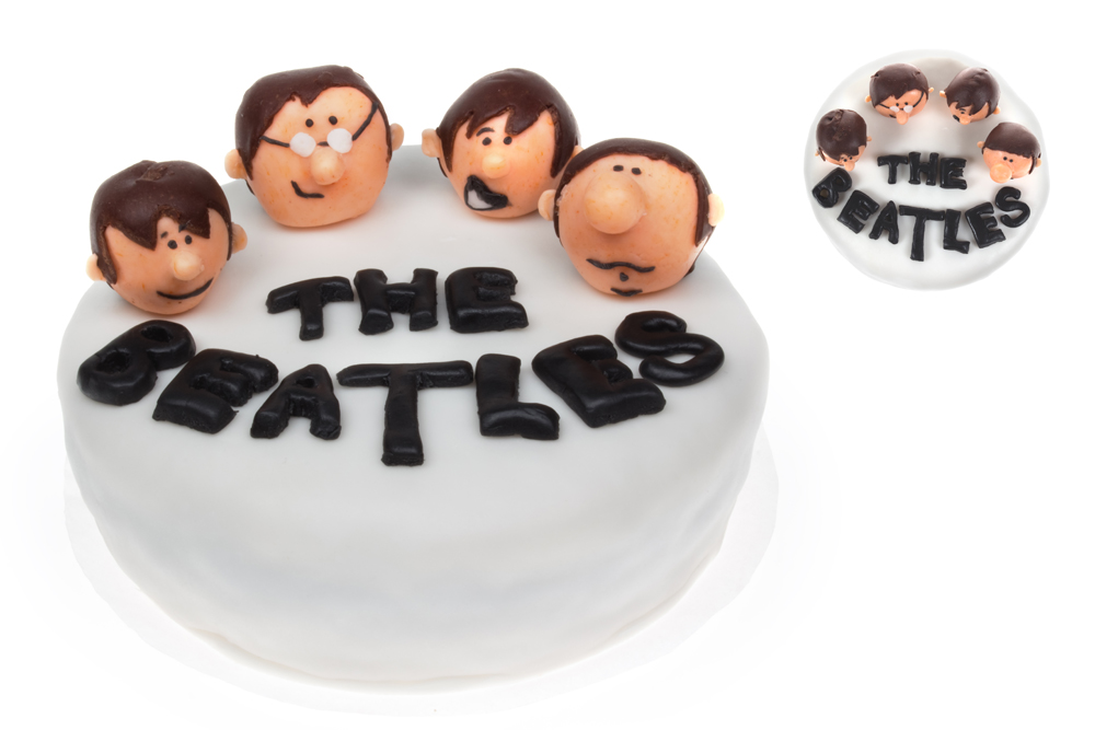 Beatles birthday cake