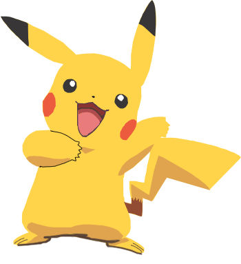 Pikachu Pointing Vector Pikachu vector :3 by Mokap on DeviantArt
