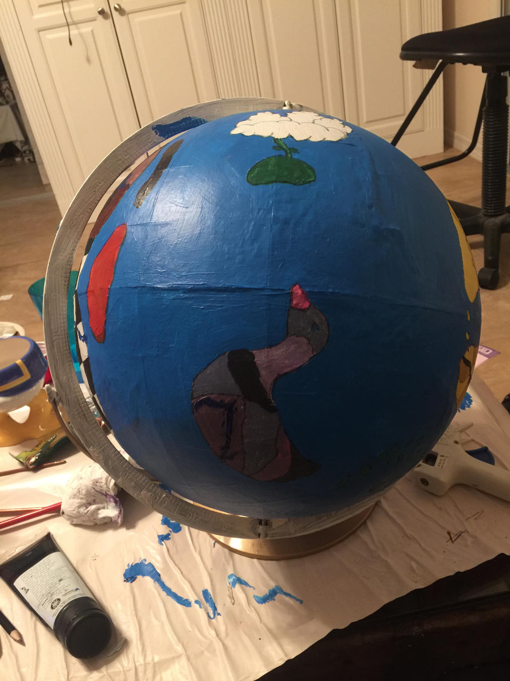 In Progress Creaturiea Globe: Motherland