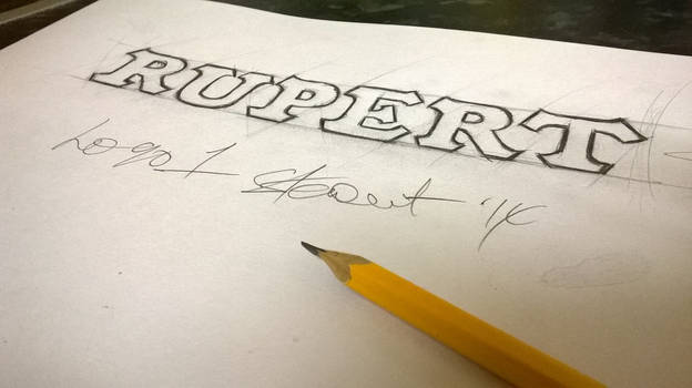 Hand Drawn Rupert Logo