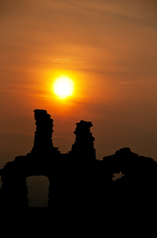 Sandal Castle Sunset