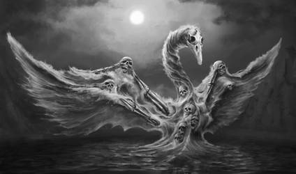 The Swan of Tuonela by TeroPorthan