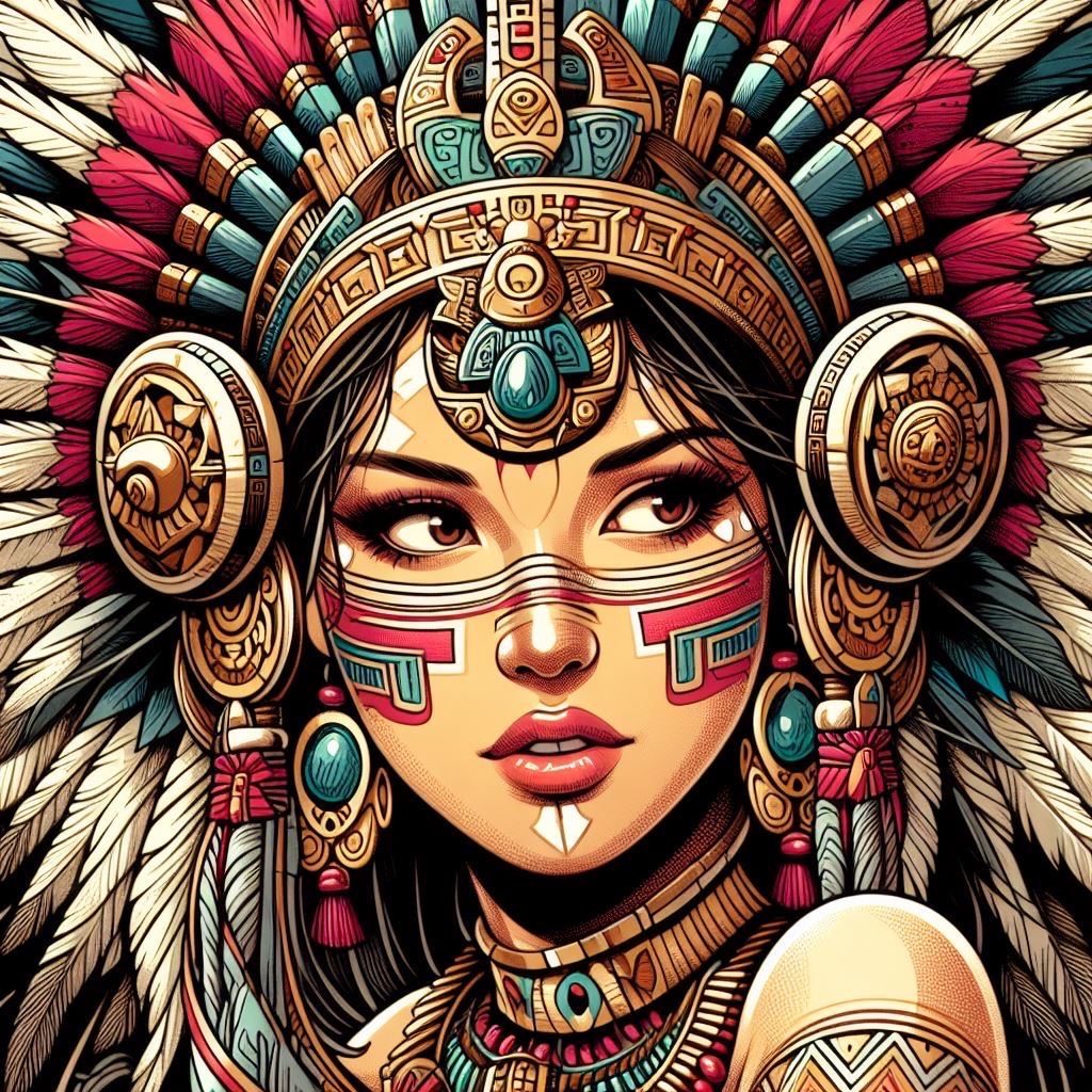 Aztec Warrior Princess by jreye237 on DeviantArt
