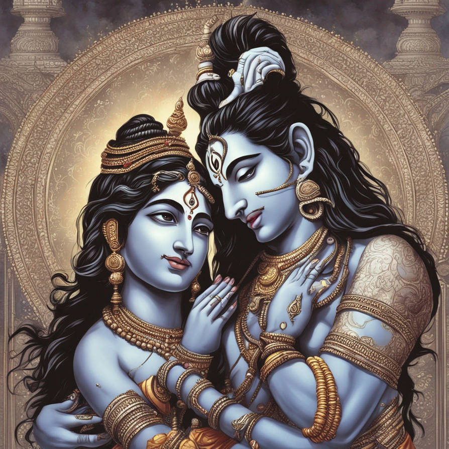 Lord shiva and parvathi romance by katcchi on DeviantArt