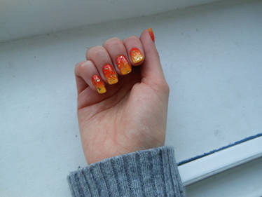 Sunset Nails #4