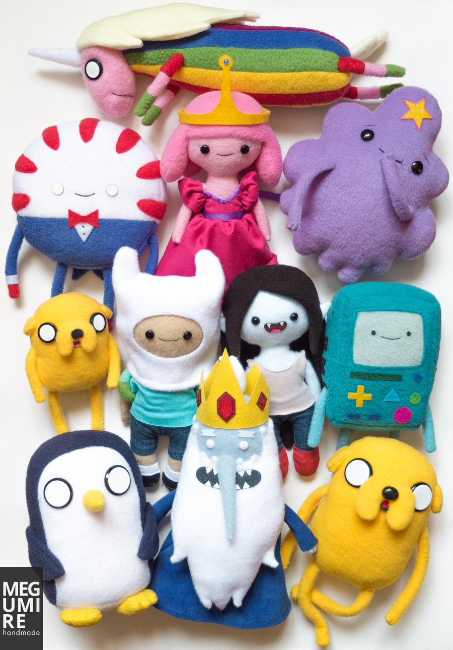 Adventure Time plushies