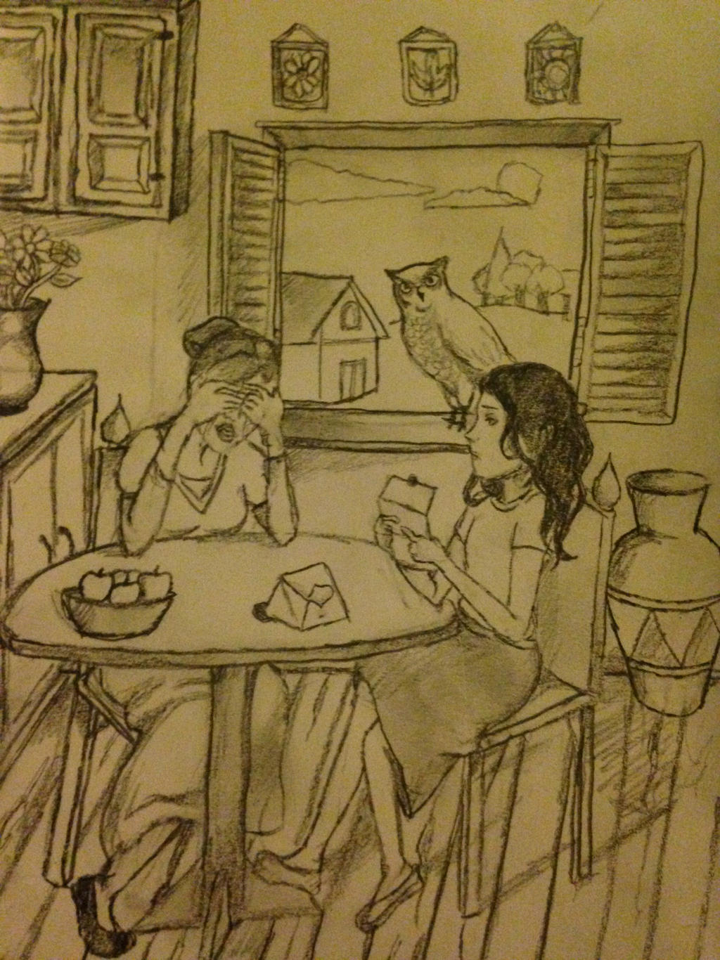 Upon the Receival of Minerva's letter by DidxSomeonexSayxMad