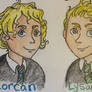 Lorcan and Lysander Scamander