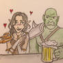 Flirting with a Orc