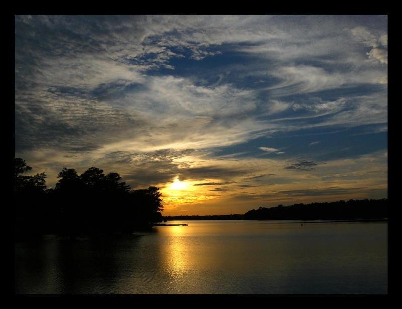 Lake Blackshear Sunset2