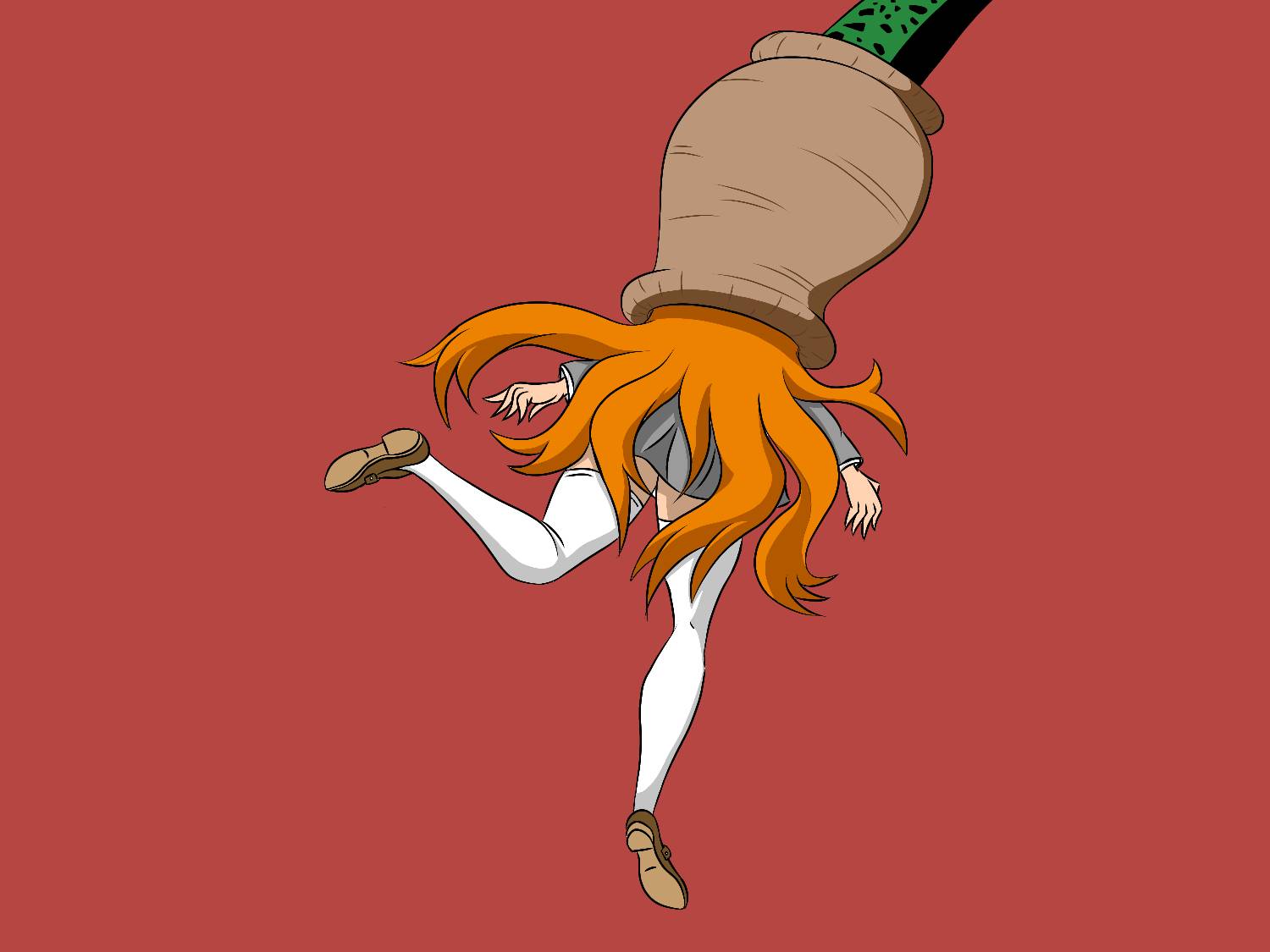 Cell Absorbs Rumi Cell absorbs orihime 1 by Chartx on DeviantArt