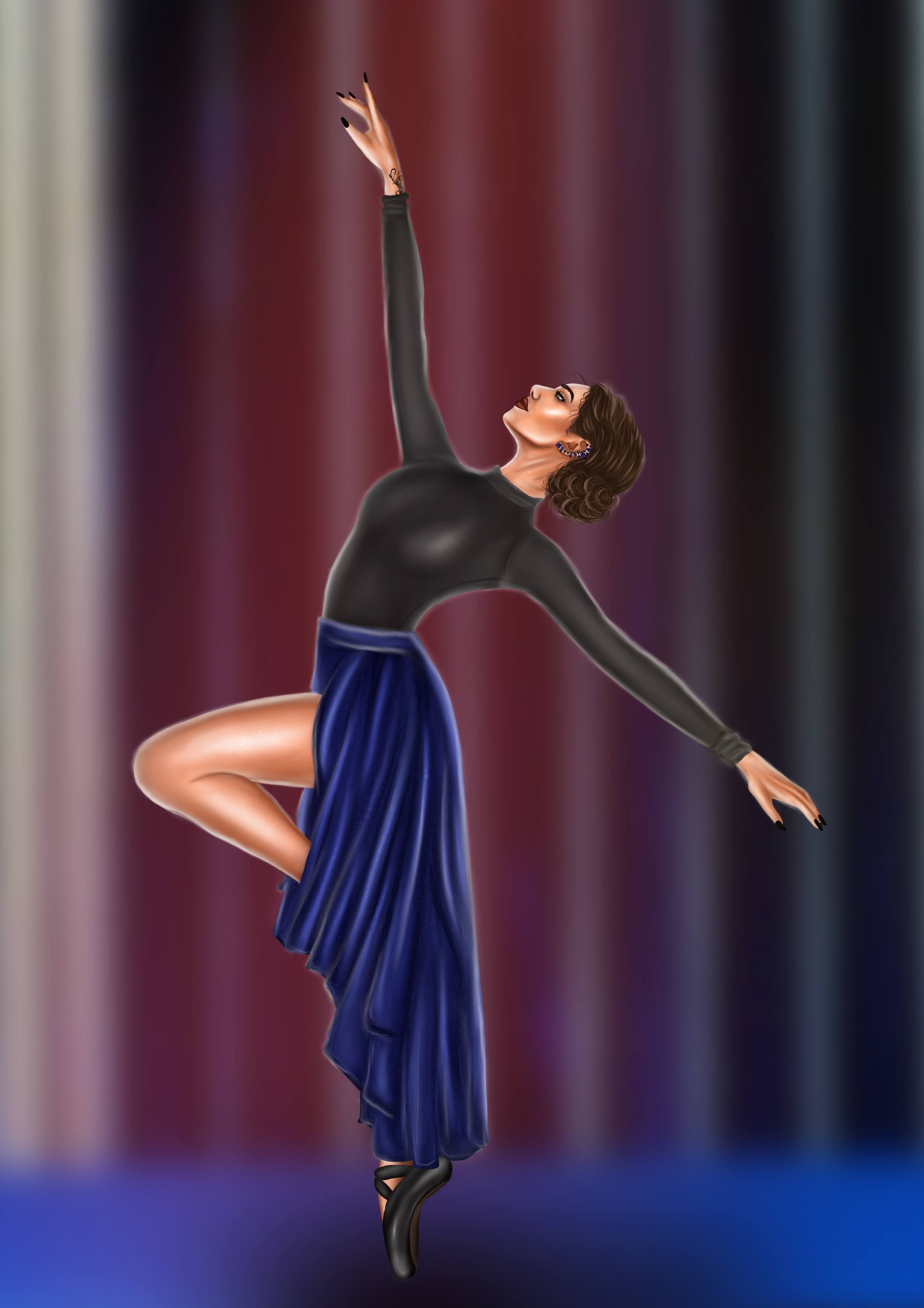 Dancing Girl by seaofhuesart009 on DeviantArt