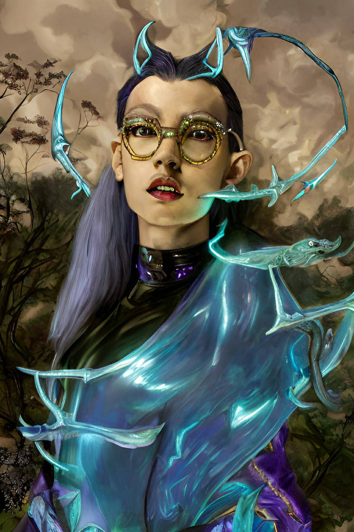 Elf Spectre Elf in spectral dragon armor morph 5 by fawsums on DeviantArt