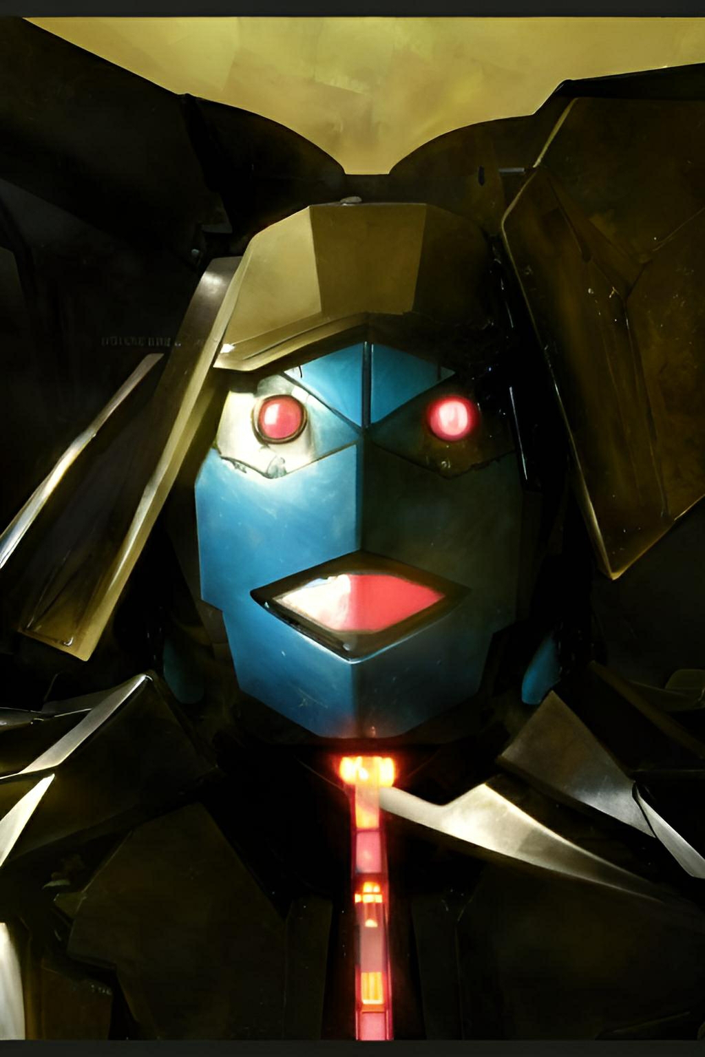 Hooded Mecha mask morph 1 by fawsums on DeviantArt
