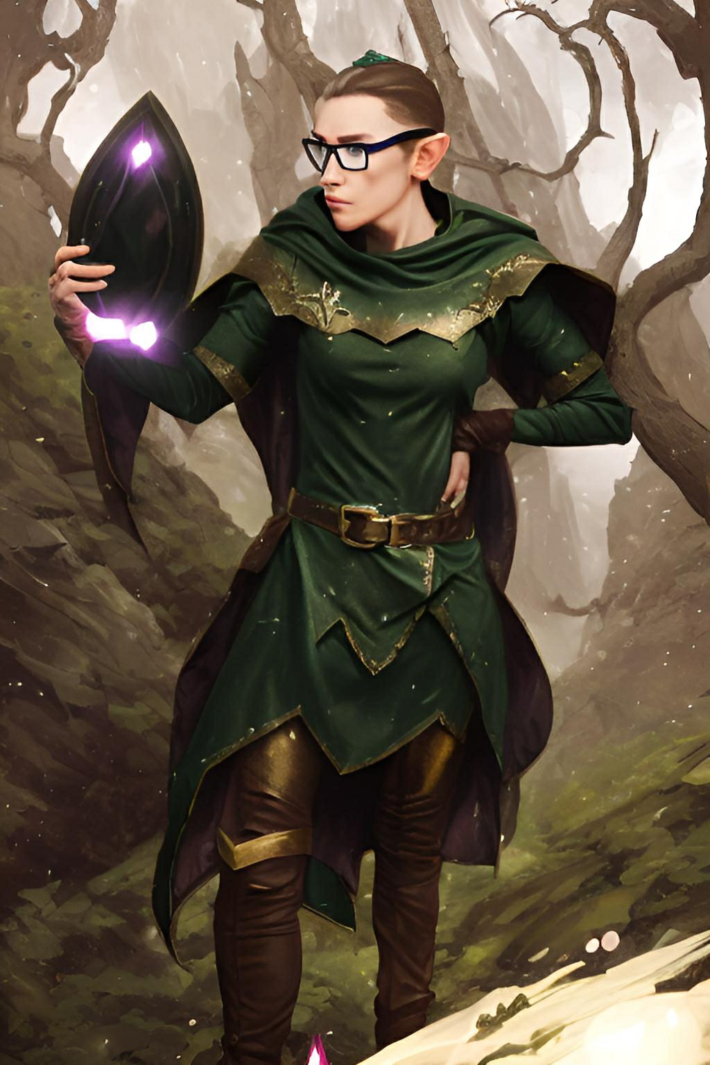 Elven ranger morph 5 by fawsums on DeviantArt