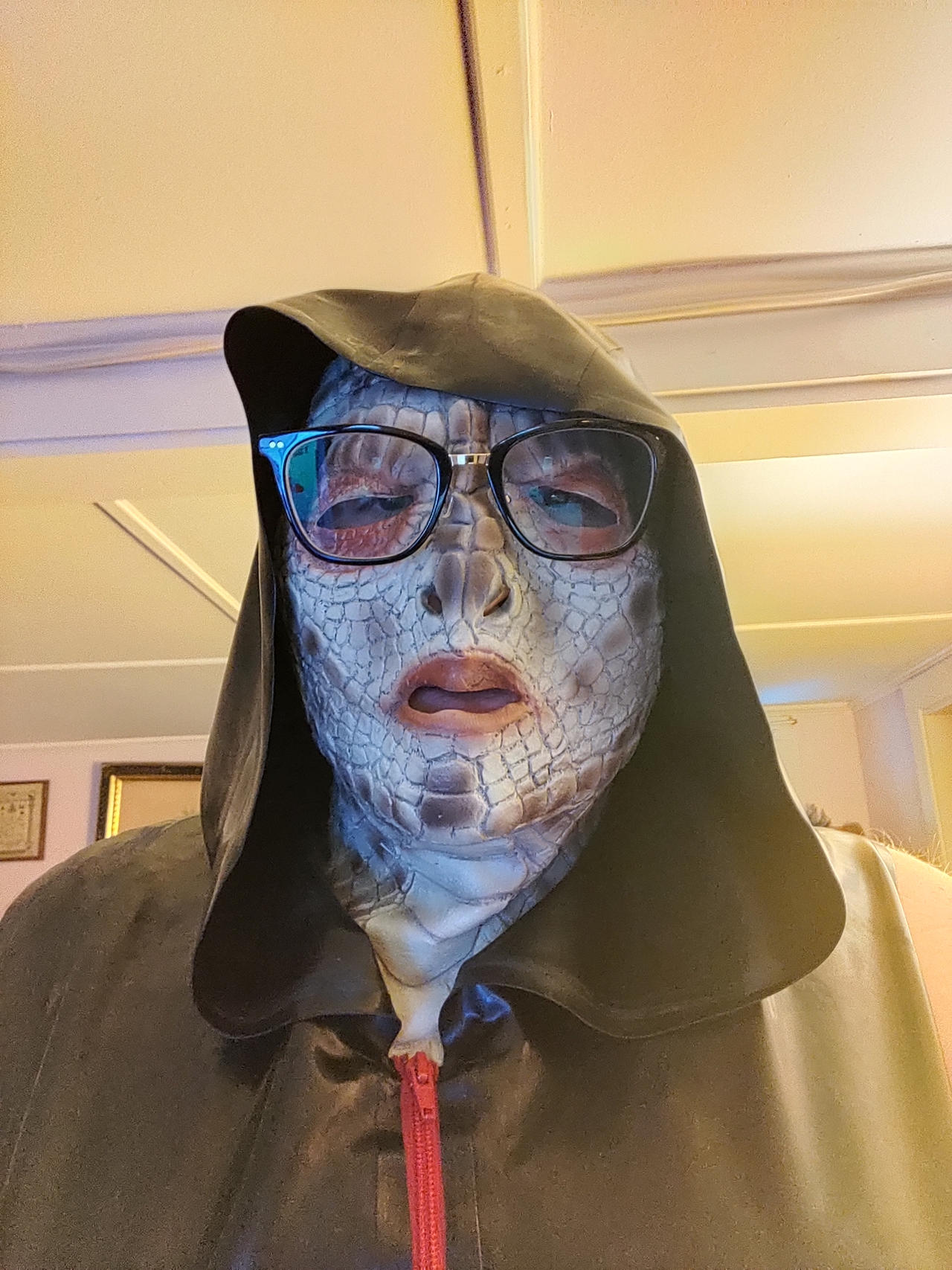 hooded lizard mask base by fawsums on DeviantArt