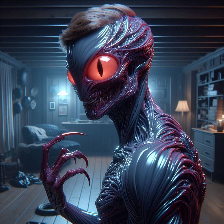 Alien creature transformation 4 by fawsums on DeviantArt