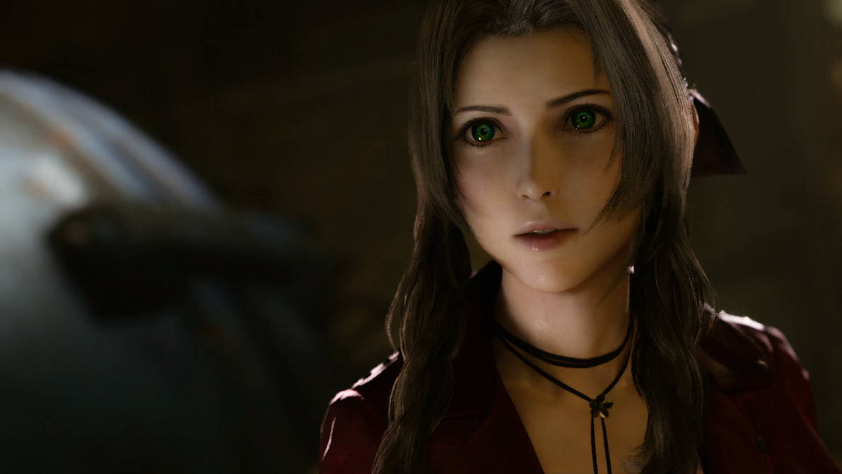 Aerith Gainsborough (FFVII REMAKE Wallpaper) by AngelStarXIII on DeviantArt