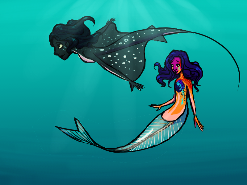 Merfolk by ProspitFox on DeviantArt